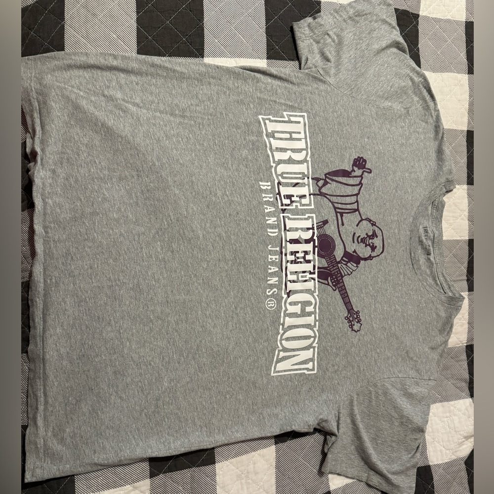 True Religion buddha shirt short sleeve